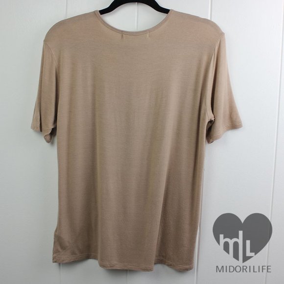 PROJECT SOCIAL T LOS ANGELES Short Sleeve Henley - Picture 3 of 7